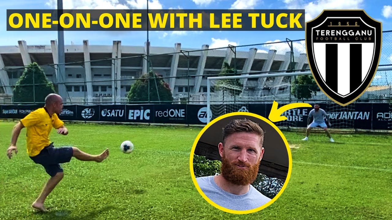 Football in Malaysia: Terengganu FC stadium tour and shoot around w/ LEE TUCK - MALAYSIA TRAVEL VLOG
