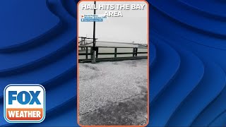 Hail Pounds San Francisco Bay During Atmospheric River