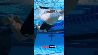 Breaststroke Dolphin Kick Drill demonstration thumbnail