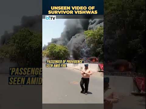 Watch: How The Lone Survivor Walked Out Of The Crash Site | Ahmedabad Plane Crash