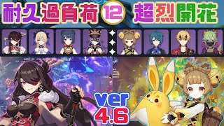 【原神】難化したアビスバリア螺旋を星４安全攻略【Ver4.6螺旋12層星4キャラ武器】