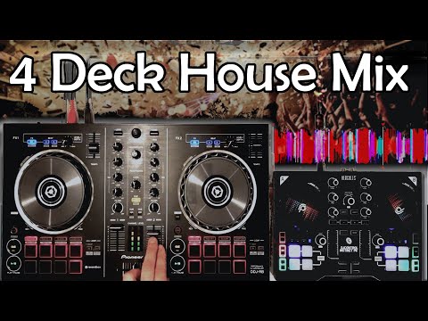 4 Deck House Mix (Fisher, Dom Dolla, James Hype) || Pioneer DDJ-RB & Hercules Instinct P8 [400 Subs]