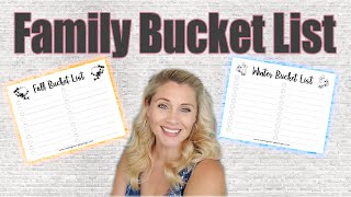 FALL WINTER BUCKET LIST 2020 | Free Printable Family Bucket List | Something to Look Forward to