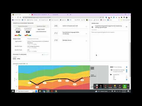 MAP Student Profile Rdg