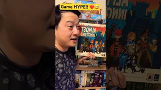 Board Game HYPE! 😅❤️ #boardgames #games #boardgaming