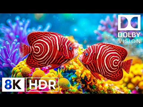 Tranquil Underwater Creatures in 8K HDR | Dolby Vision™