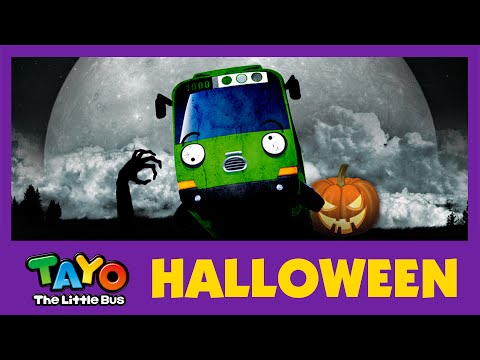 Tayo Halloween Song l Round pumpkin and funny scarecrow l Tayo the Little Bus