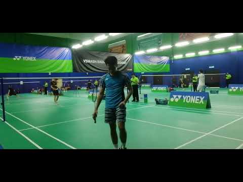 Badminton Men's Single Open Vsmash Aexclusive Season 2 Tour- Darrell Chew Send Xian Vs Mario Mainaky
