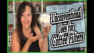 Unconventional Uses for Coffee Filters