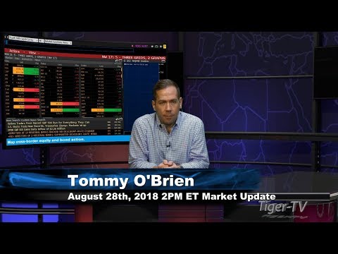 August 28th 2PM ET Market Update with Tommy O'Brien on TFNN