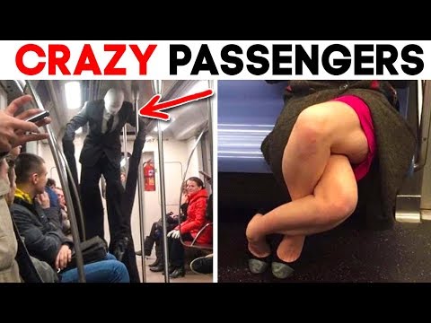 55 MOST STRANGEST PEOPLE SPOTTED ON THE SUBWAY