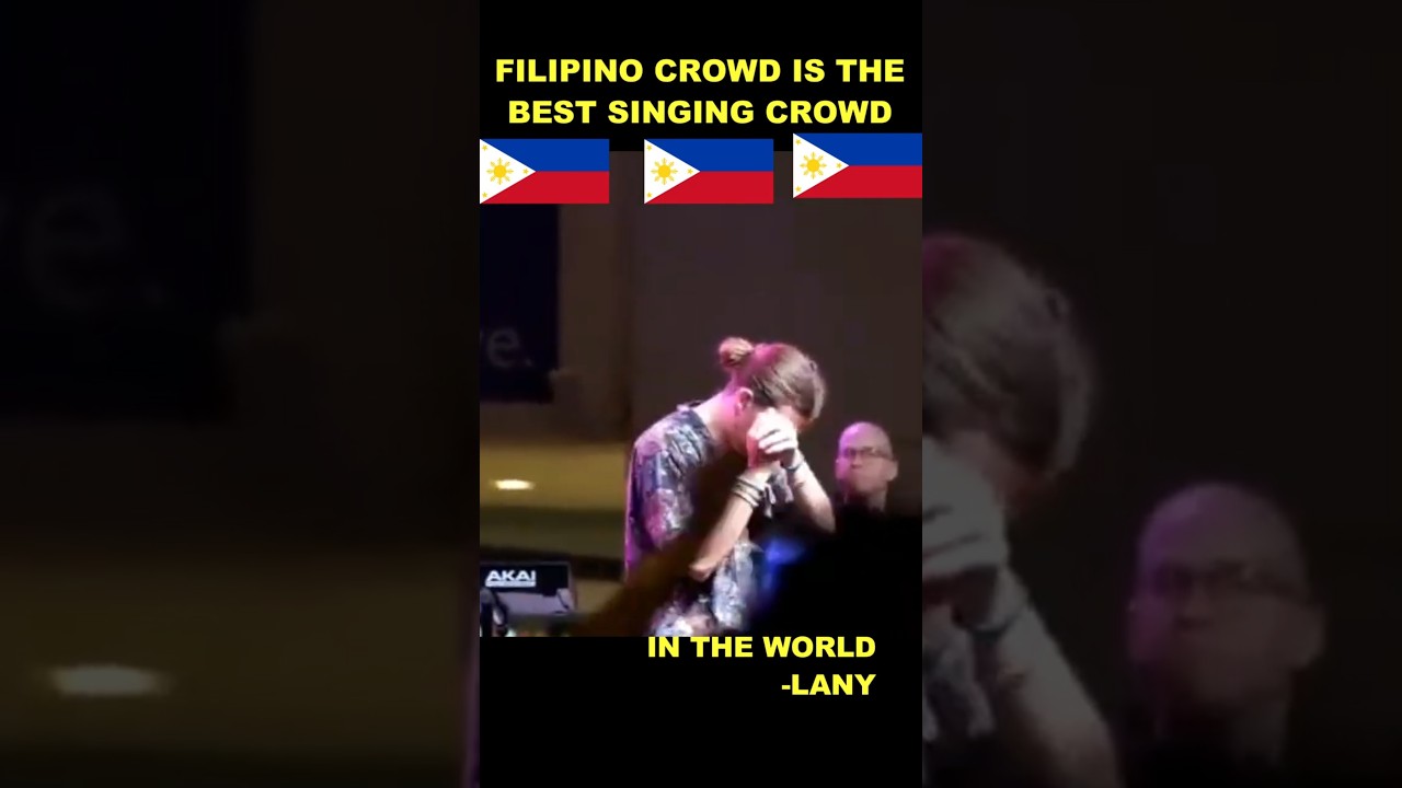 Best Singing Crowd Is Filipino Crowd - LANY #thevoice