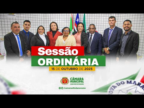 26ª Sessão Ordinária Deliberativa da Câmara Municipal de Olinda Nova do Maranhão  |  15/10/2025