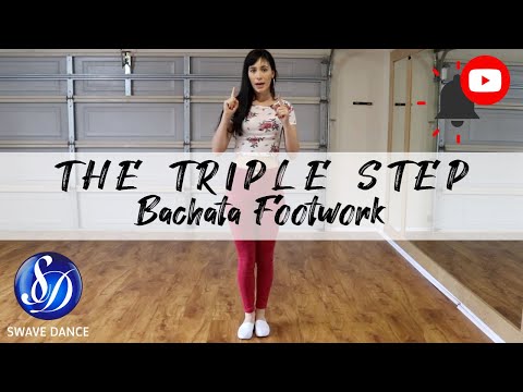 THE TRIPLE STEP - Bachata Footwork | Camila Swave Dance