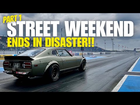1000BHP LS DATSUN 280z GOES ON STREET WEEKEND - SANTA POD TO MELBOURNE RACEWAY - PART 1