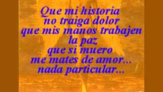 Miguel Bose Nada particular Lyrics
