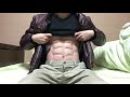 【割れた腹筋】30代の腹筋㊱【筋トレ】30年11月25日【バキバキ】【six pack】