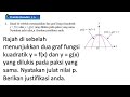 Praktis kendiri 1.1c No2 |  Matematik Tingkatan 4 Bab 1 Fungsi dan persamaan kuadratik dalam satu PU
