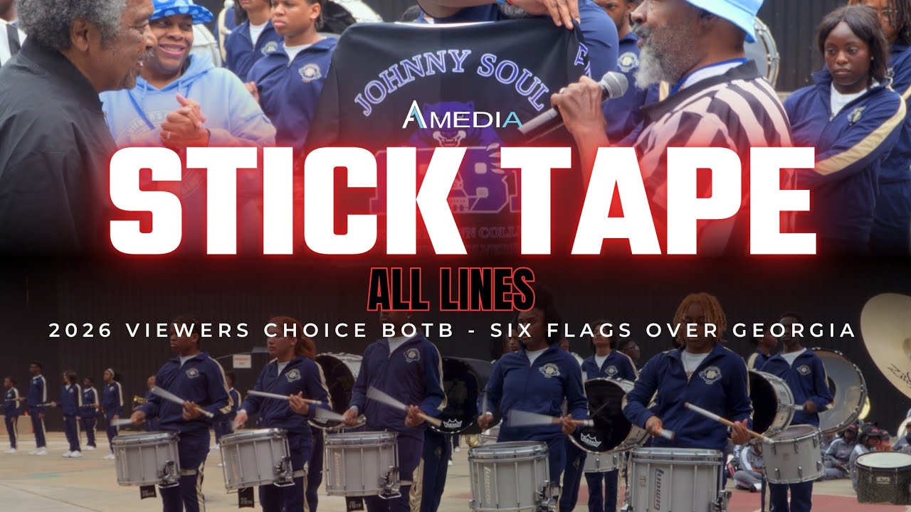 Stick Tape - All Drumlines | 2026 Viewers Choice BOTB | 4K 🔥🎥🎬‼️