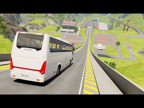 Bus VS Gravity Ramp – BeamNG.Drive | Beam Studio +