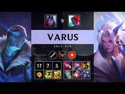 Varus Mid vs Yone - VN Grandmaster Patch 25.17