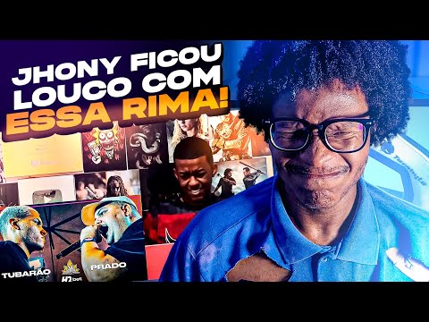Reagindo a JHONY React - (MELHOR DO ANO?🔥) PRADO X TUBARÃO | Batalha da Aldeia