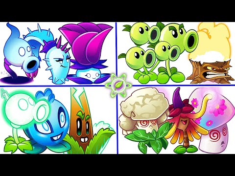 Plants Vs Zombies 2: Team Shadow Vs Pea Vs Electric Vs Magic: Gameplay 2019
