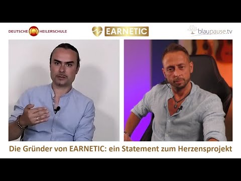 EARNETIC -  Die Gründer von EARNETIC: ein Statement zum Herzensprojekt - blaupause.tv