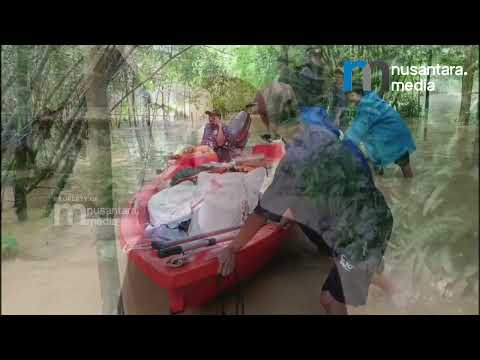 Bantuan Logistik Berdatangan ke Desa Idaman Pasca Banjir di Pandeglang