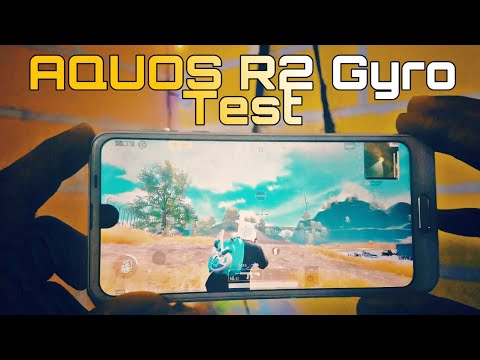 Sharp Aquos R2 706SH Gyroscope Test - Pubg Mobile Gameplay