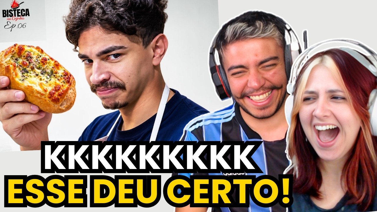 BISTECONE FEZ O FAMOSO PÃO RECHEADO DO TIKTOK | BISTECA NA COZINHA EP.06 | react