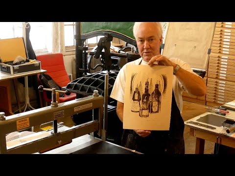 Jim Jereb Lithography Demonstration