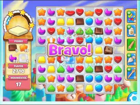 Cookie Jam - LEVEL 1176 -- ( No booster ) GAMES