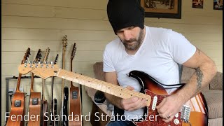 Video thumbnail for Lefty Fender Standard Stratocaster - The Lefty Guitar Channel with Chris George by The Lefty Guitar Channel
