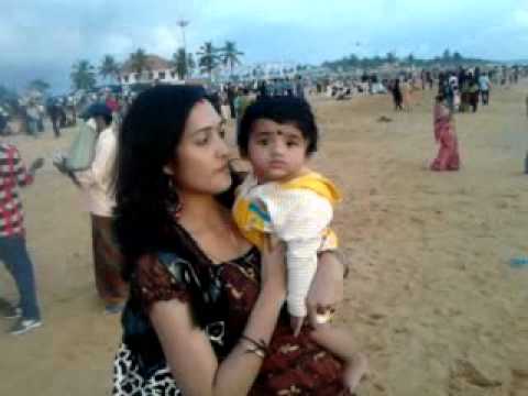 adheens visit to see the beach