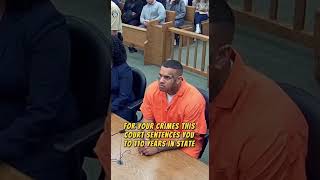 man gets sentenced to state prison and is shocked by the sentence #sentences #court