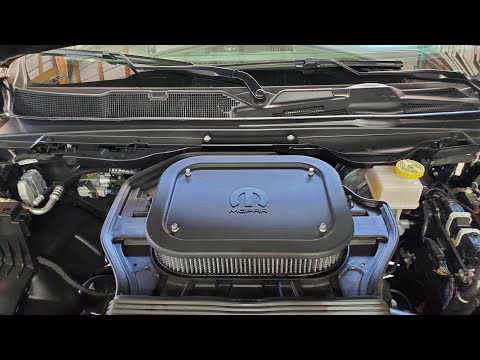 Ram 5th Gen Warlock Mopar RAM Air Intake install and TEST!!!