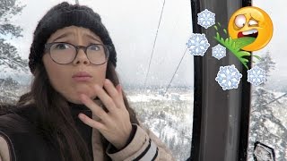OMG! Did I BARF In The SNOW? FionaFrills Vlogs