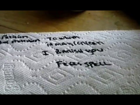 Banishing spell! Feces spell. #spells #blackmagick