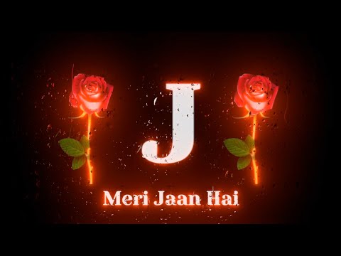 J Name wala status shayari ❤️🥰||love status shayari ❤️🥰 WhatsApp status video 😍♥️