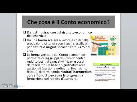 Il Conto economico art 2425 c c