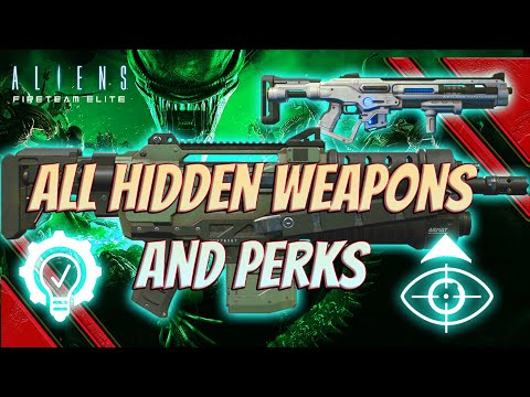 Aliens Fireteam Elite - All hidden secret weapons and perks and how to get them