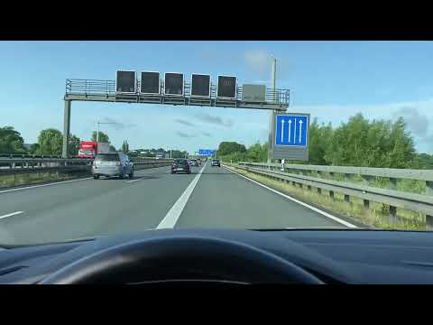 Germany autobahn A73