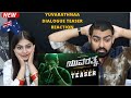 YUVARATHNAA DIALOGUE TEASER REACTION Puneeth Rajkumar Looks Incredible Sim Mandeep