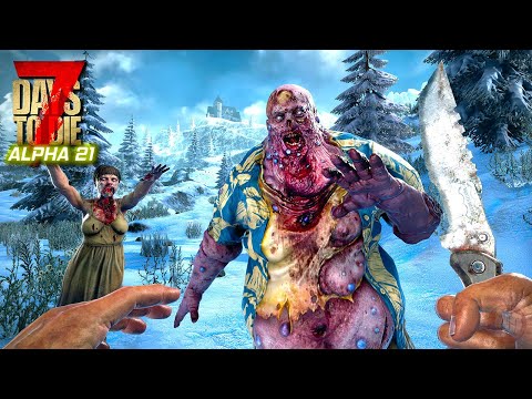New Alpha 21 Major Update | 7 Days To Die MP | First Look