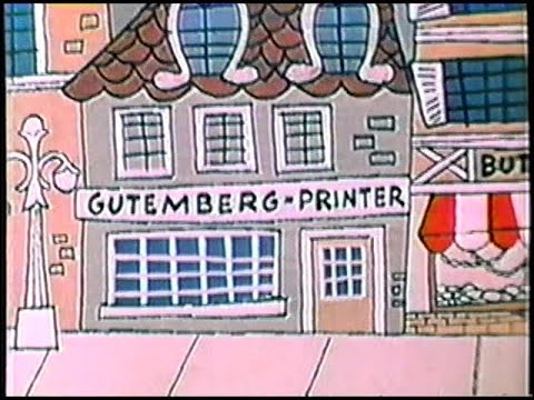 Peabody's Improbable History (un-restored) "Johannes Gutenberg"