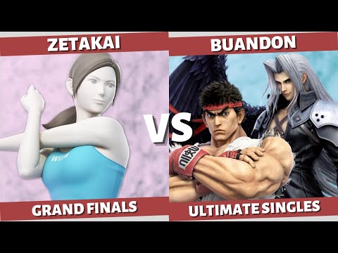 Hyrule Colosseum #8 - GRAND FINALS: Zetakai (Wiifit) VS Buandon (Ryu/Sephiroth) SSBU SINGLES
