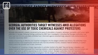 საერთაშორისო გამოხმაურება ქიმიური მოწამვლის შესახებ