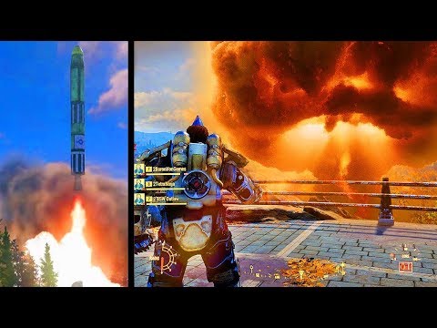 Fallout 76 HOW TO NUKE GUIDE - Nuke Launch Code Locations - Best Power Armor Radiation Gear Needed