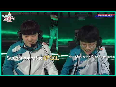 How the Support Sejuani Pick Came to Be - LCK Summer 2020 Week 9 Highlights